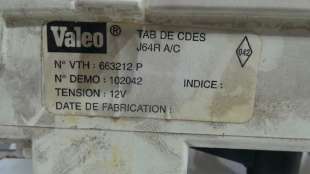 Recambio de mando calefaccion / aire acondicionado para renault scenic (ja..) 1999-2003 1.6 16v authentique (ja0b/11) referencia 2