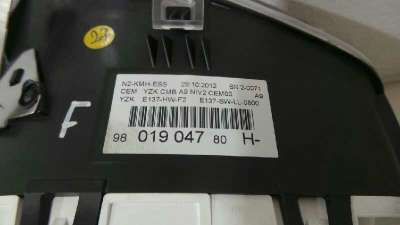 Recambio de cuadro instrumentos para peugeot 208 2012-2019 style referencia OEM IAM 9801904780 9801904780  Recambio de cuadro instrumentos para peugeot 208 2012-2019 style referencia OEM IAM 9801904780 9801904780