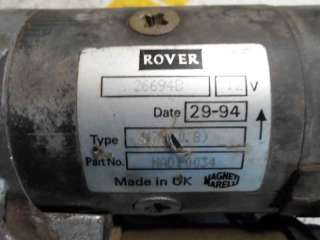 Recambio de motor arranque para mg rover serie 100 (xp) 1991-1997 114 sl referencia OEM IAM   