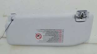 Recambio de parasol derecho para peugeot 208 2012-2019 style referencia OEM IAM 16126929BJ 16126929BJ  2