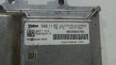 Recambio de centralita motor uce para citroën c3 2009-2017 tonic referencia OEM IAM 9805895780 9805895780 