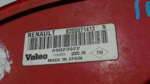 Recambio de piloto trasero izquierdo para renault clio ii fase ii (b/cb0) 2001-2013 authentique referencia OEM IAM 8200071413 82 2