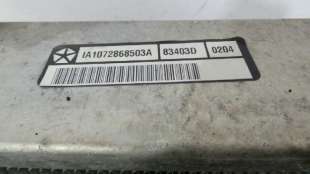 Recambio de intercooler para chrysler voyager (rg) 2001-2008 2.5 crd lx referencia OEM IAM IA1072868503A IA1072868503A  2