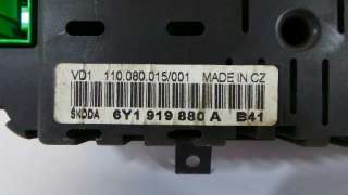Recambio de cuadro instrumentos para skoda fabia (6y2/6y3) 1999-2007 1.9 sdi cat (asy) referencia OEM IAM 6Y1919880A 6Y1919880A 
