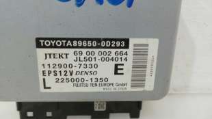 Recambio de centralita direccion para toyota yaris 2011-2014 active referencia OEM IAM 896500D293 896500D293  2