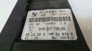 Recambio de mando climatizador para bmw serie 3 berlina (e46) 1998-2006 320d referencia OEM IAM 6931601 6931601 