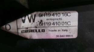 Recambio de faro derecho para seat arosa (6h1) 1997-2001 select referencia OEM IAM 6H1941016C 6H1941016C  2