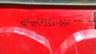 Recambio de piloto trasero derecho para peugeot 406 berlina (s1/s2) 1995-2005 referencia OEM IAM 6351E8 9630364777  2