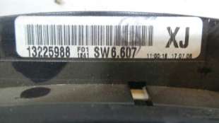 Recambio de cuadro instrumentos para opel zafira b 2005-2014 cosmo referencia OEM IAM 13225988 13225988  2