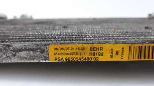 Recambio de condensador / radiador aire acondicionado para citroën c4 grand picasso 2006-2013 exclusive referencia OEM IAM 96505 2