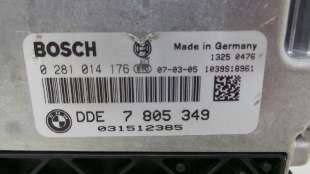 Recambio de centralita motor uce para bmw x3 (e83) 2003-2010 2.0d referencia OEM IAM 7805349 7805349  2