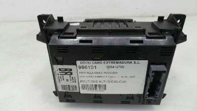 Recambio de pantalla multifuncion para opel astra h berlina 2004-2007 cosmo referencia OEM IAM 565412769 565412769 