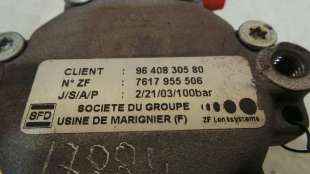 Recambio de bomba direccion para peugeot 406 berlina (s1/s2) 1995-2005 srdt referencia OEM IAM 9640830580 9640830580  2