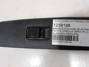 Recambio de mando elevalunas delantero derecho para toyota corolla verso (r1) 2004-2009 2.2 d-4d luna referencia OEM IAM 848100F
