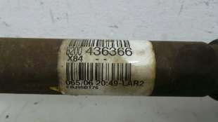 Recambio de transmision delantera derecha para renault megane ii berlina 5p 2002-2009 dynamique referencia OEM IAM 8200436366 82 2