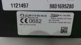 Recambio de modulo electronico para peugeot 508 2011-2018 allure referencia OEM IAM 9801695280 9801695280  2