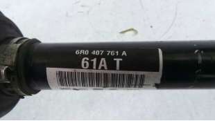 Recambio de transmision delantera izquierda para volkswagen polo (6r1) 2009-2014 sport by r-line referencia OEM IAM 6R0407761A 6