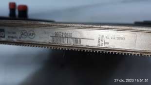 Recambio de radiador agua para peugeot 307 (s1) 2001-2005 xr referencia OEM IAM 9647419180 9647419180  2