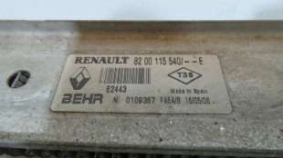 Recambio de intercooler para renault megane ii berlina 3p 2002-2009 1.5 dci diesel referencia OEM IAM 8200115540 8200115540  2