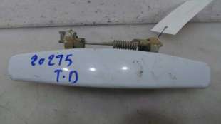 Recambio de maneta exterior trasera derecha para dacia duster 2010-2018 1.5 dci diesel fap cat referencia OEM IAM 806061345R 806