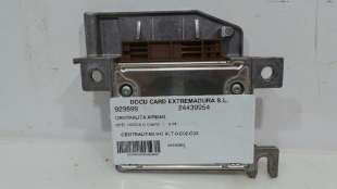 Recambio de centralita airbag para opel corsa c 2003-2007 cosmo referencia OEM IAM 24439954 24439954 