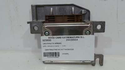 Recambio de centralita airbag para opel corsa c 2003-2007 cosmo referencia OEM IAM 24439954 24439954 