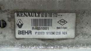 Recambio de intercooler para renault megane ii familiar 2003-2009 dynamique confort referencia OEM IAM 8200700172 8200700172  2