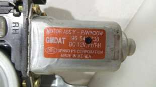 Recambio de elevalunas delantero derecho para chevrolet kalos 2005-2009 1.4 se referencia OEM IAM 96541784 96541784  2