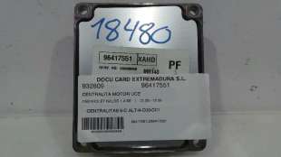 Recambio de centralita motor uce para chevrolet kalos 2005-2009 1.4 se referencia OEM IAM 96417551 96417551 96417551
