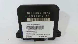 Recambio de centralita cierre para mercedes-benz clase c (w203) berlina 2000-2007 220 cdi (203.006) referencia OEM IAM 203820218