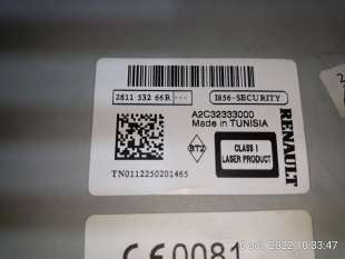 Recambio de sistema audio / radio cd para renault scenic iii 2009-2016 authentique referencia OEM IAM 281153266R 281153266R  2