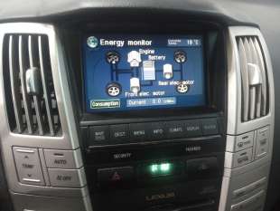 Recambio de pantalla multifuncion para lexus rx 2005-2010 400h referencia OEM IAM 8611048200 8611048200 