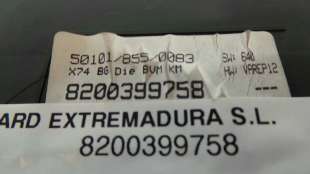 Recambio de cuadro instrumentos para renault laguna ii (bg0) 2001-2007 expression referencia OEM IAM 8200399758 8200399758  2