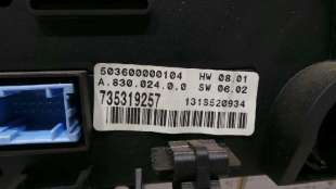Recambio de mando climatizador para fiat stilo (192) 2001-2012 1.9 jtd 16v cat referencia OEM IAM 735319257 735319257  2