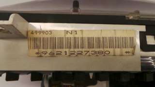 Recambio de cuadro instrumentos para peugeot partner (s1) 1996-2002 referencia OEM IAM 9621227380 50654 9621227380