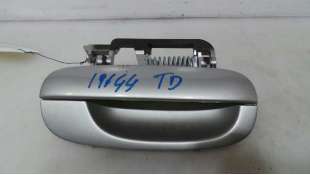 Recambio de maneta exterior trasera derecha para peugeot 607 (s2) 2004-2012 ebano referencia OEM IAM 9101Q5 9631931180 963193118