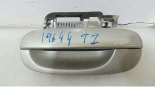 Recambio de maneta exterior trasera izquierda para peugeot 607 (s2) 2004-2012 ebano referencia OEM IAM 9101Q4 9629157577 9629157