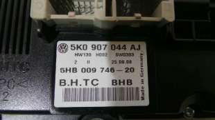 Recambio de mando climatizador para volkswagen golf vi (5k1) 2008-2012 sport referencia OEM IAM 5K0907044AJ 5K0907044AJ 