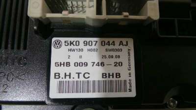 Recambio de mando climatizador para volkswagen golf vi (5k1) 2008-2012 sport referencia OEM IAM 5K0907044AJ 5K0907044AJ 