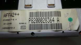 Recambio de pantalla multifuncion para renault clio ii fase ii (b/cb0) 2001-2013 authentique referencia OEM IAM 8200028364A 8200 2