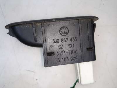 Recambio de mando elevalunas delantero derecho para skoda roomster (5j7) 2006-2015 friend referencia OEM IAM 5J0959855 5J0867435