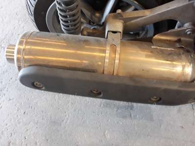 Recambio de silenciador trasero para piaggio (vespa) mp3 2006-2019 400 rst referencia OEM IAM 873321 873321 