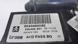 Recambio de elevalunas delantero derecho para citroën c5 berlina 2001-2004 2.0 hdi x referencia OEM IAM 9222J5 9648485080 964848 2