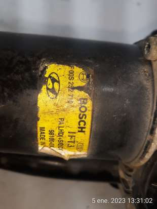 Recambio de motor limpia delantero para hyundai i10 2013- basis referencia OEM IAM 981000X00 981000X00  2