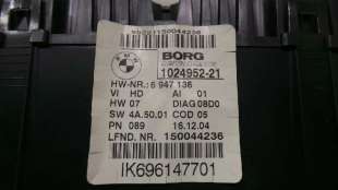 Recambio de cuadro instrumentos para bmw serie 1 berlina (e81/e87) 2004-2012 118d referencia OEM IAM 102495221 102495221  2