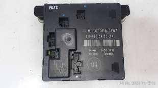 Recambio de modulo confort para mercedes-benz clase cls (w219) 2004-2010 320 cdi (219.322) referencia OEM IAM 2198203426 2198203 2