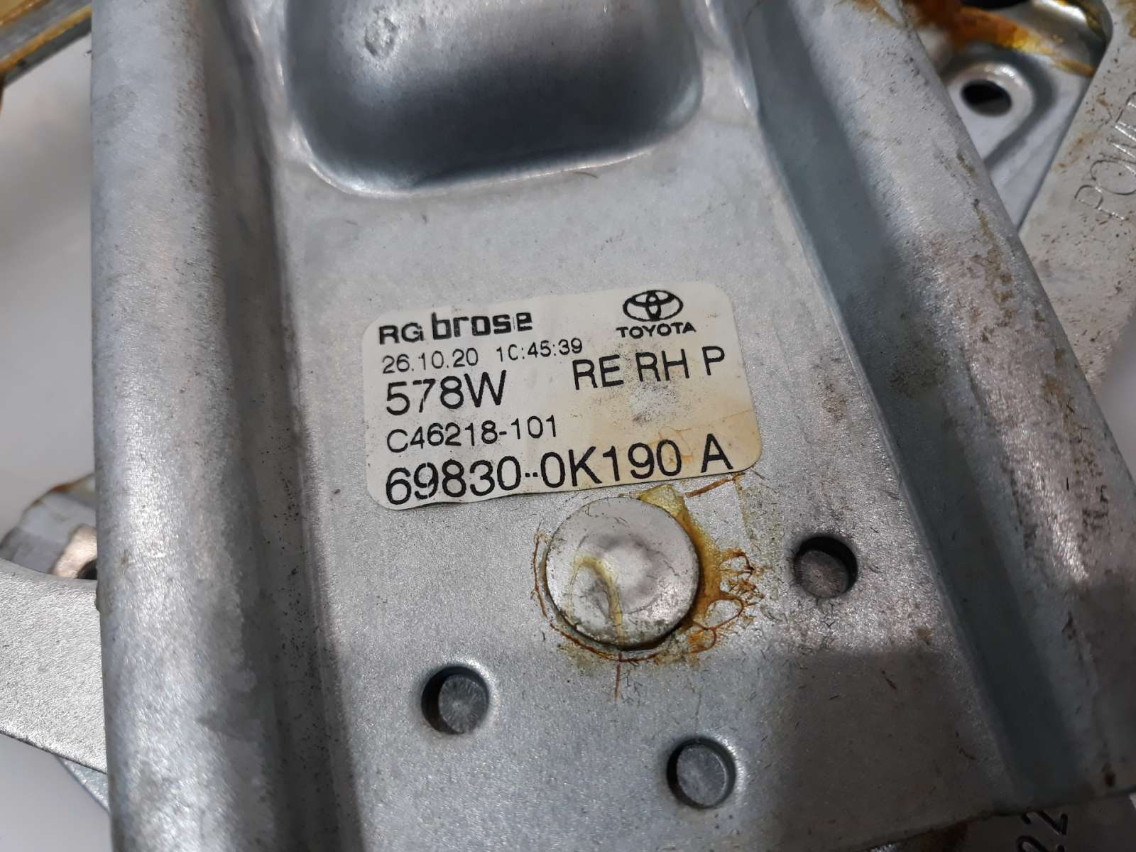 Recambio de elevalunas trasero derecho para toyota hilux n1 2020-2023 hilux referencia OEM IAM 698300K190A 698300K190A  Recambio de elevalunas trasero derecho para toyota hilux n1 2020-2023 hilux referencia OEM IAM 698300K190A 698300K190A