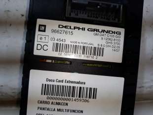 Recambio de pantalla multifuncion para opel antara 2006-2016 cosmo 4x4 referencia OEM IAM 96627615 96627615  2