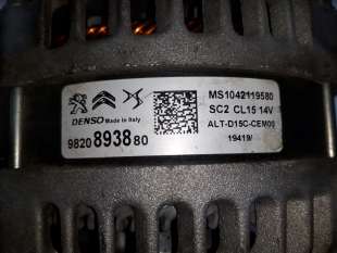 Recambio de alternador para citroën c4 cactus 2014- c-series referencia OEM IAM 9820893880 9820893880  2