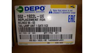 Recambio de piloto trasero izquierdo para peugeot partner (s2) 2002-2008 referencia OEM IAM 16223531 16223531 